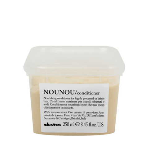 Davines NOUNOU Conditioner-Питательный кондиционер, облегчающий расчесывание волос